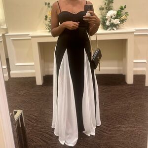 Black & White Gown